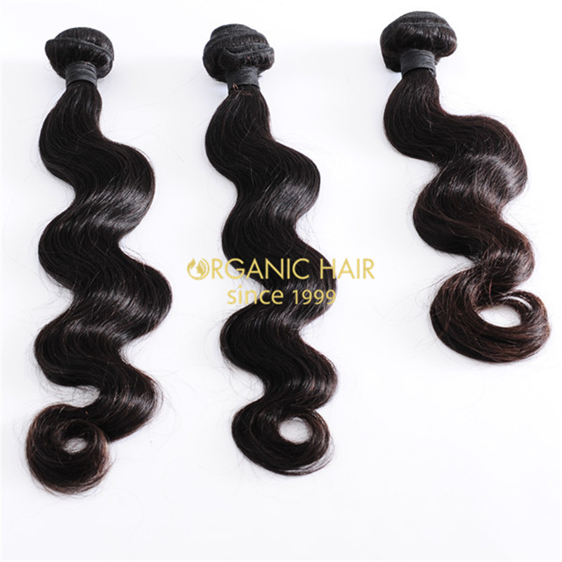  Body wave brazilian remy human hair weave